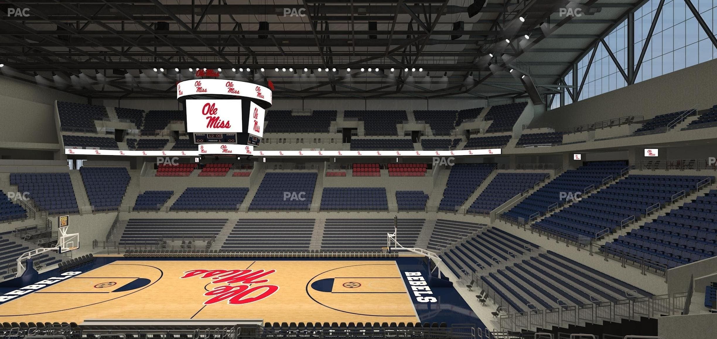 SJB Pavilion at Ole Miss - Section 111 Seat View