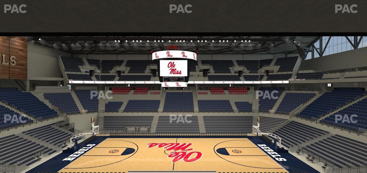 SJB Pavilion at Ole Miss - Section 112 Seat View