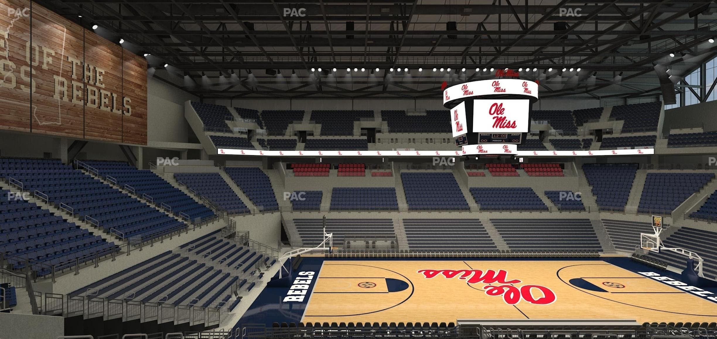 SJB Pavilion at Ole Miss - Section 113 Seat View