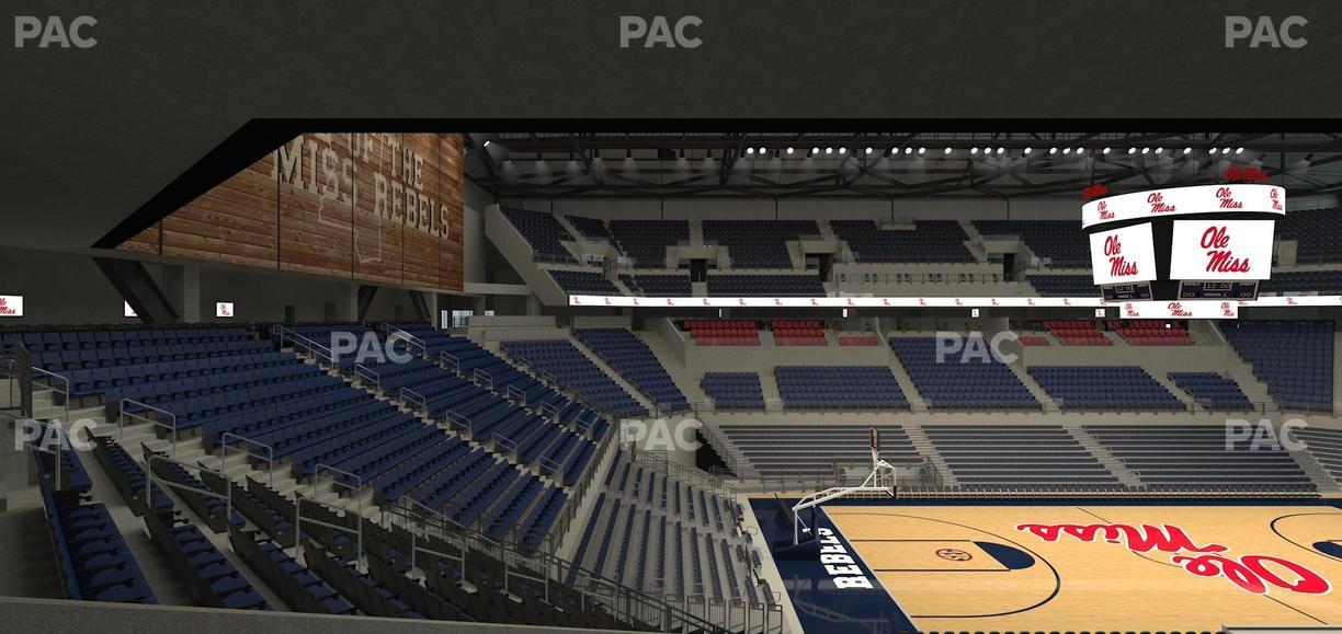 SJB Pavilion at Ole Miss - Section 114 Seat View