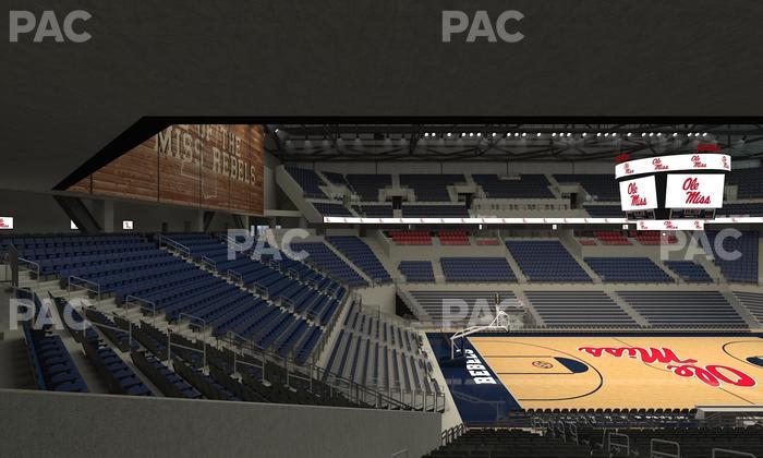 SJB Pavilion at Ole Miss - Section 114 Seat View