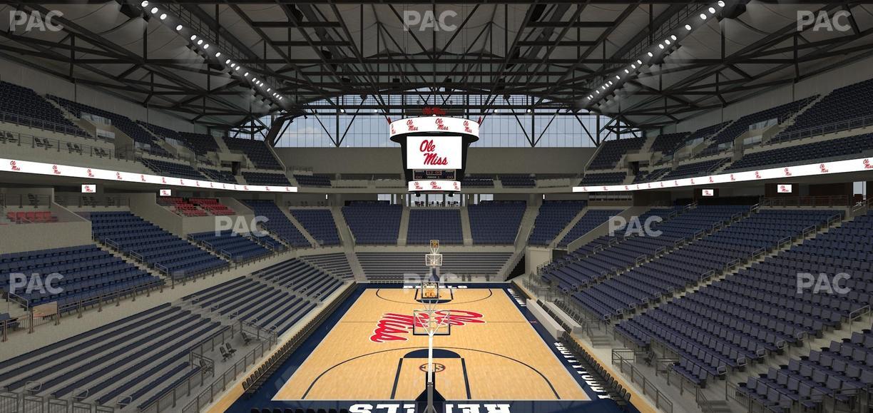 SJB Pavilion at Ole Miss - Section 117 Seat View