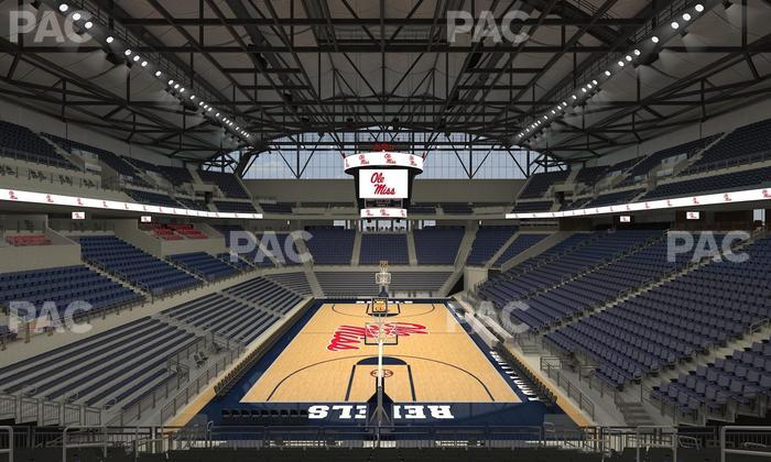 SJB Pavilion at Ole Miss - Section 117 Seat View