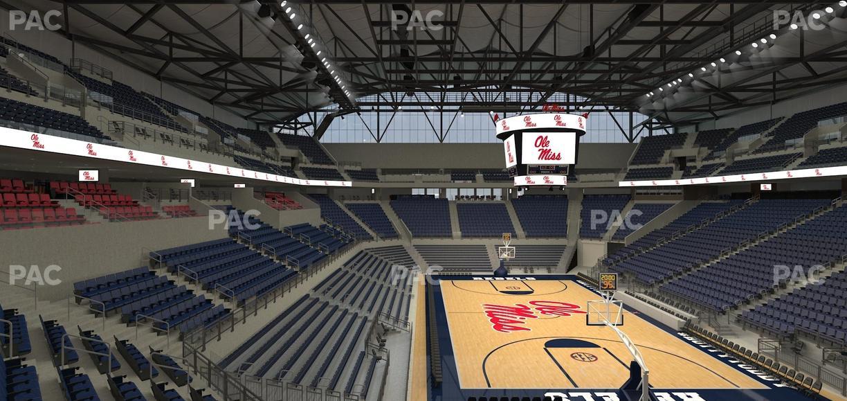 SJB Pavilion at Ole Miss - Section 118 Seat View