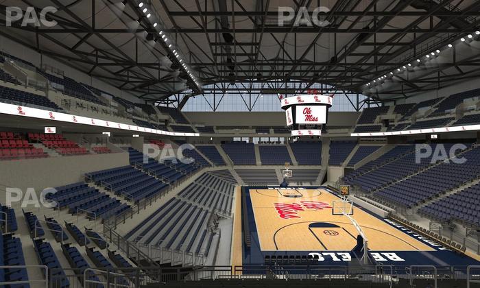 SJB Pavilion at Ole Miss - Section 118 Seat View