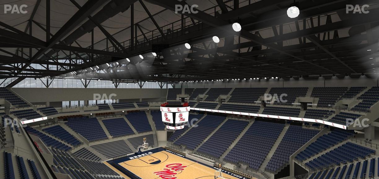 SJB Pavilion at Ole Miss - Section 201 Seat View