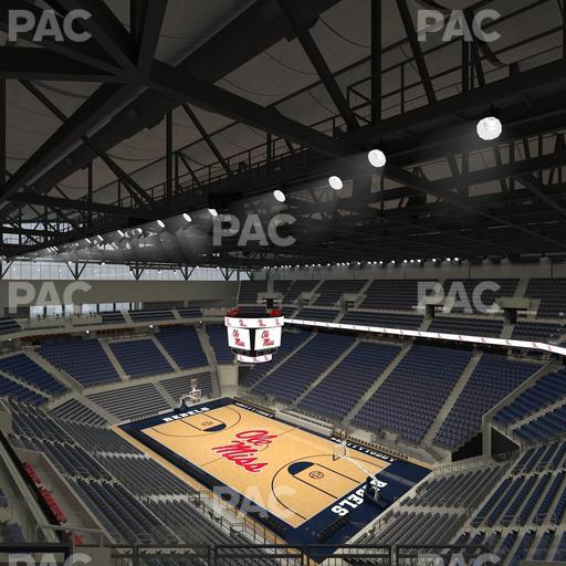 SJB Pavilion at Ole Miss - Section 201 Seat View