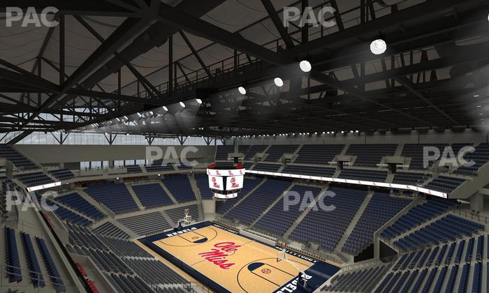 SJB Pavilion at Ole Miss - Section 201 Seat View