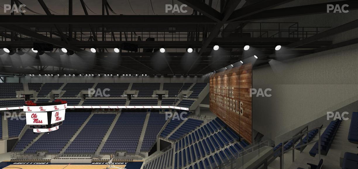 SJB Pavilion at Ole Miss - Section 202 Seat View