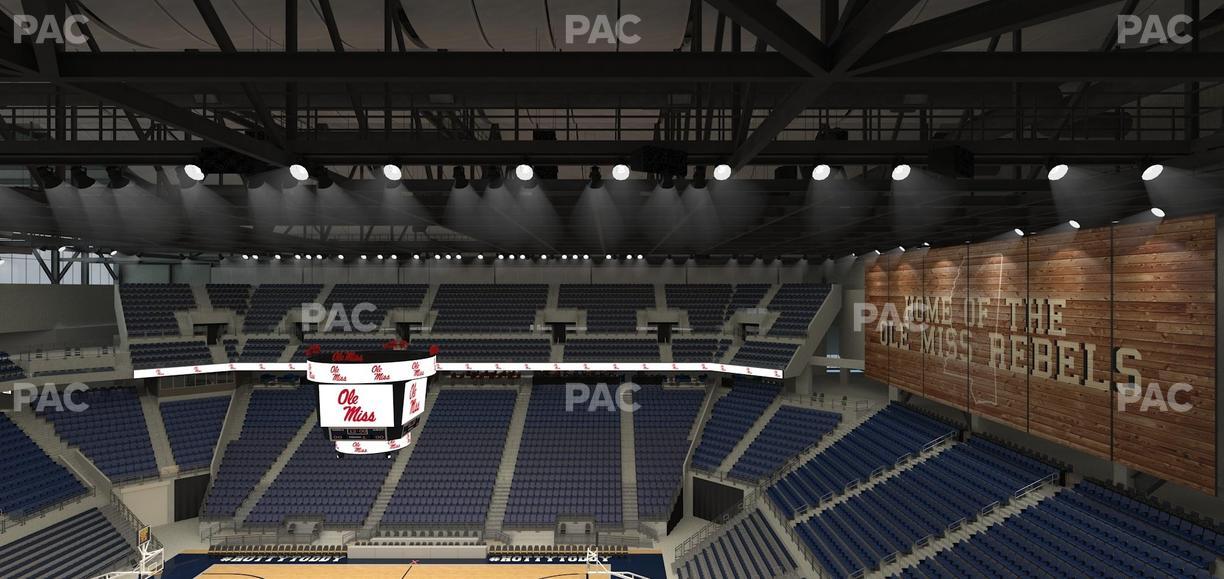 SJB Pavilion at Ole Miss - Section 203 Seat View