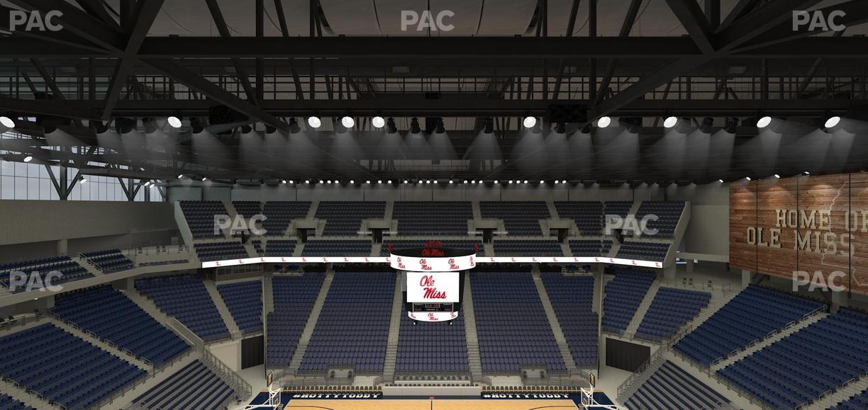 SJB Pavilion at Ole Miss - Section 204 Seat View