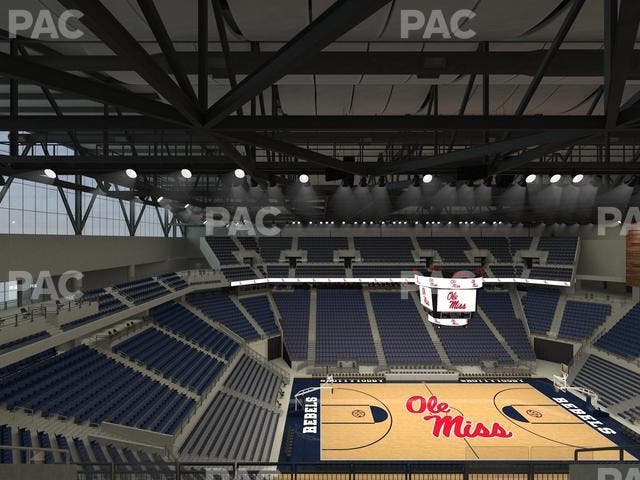 SJB Pavilion at Ole Miss - Section 205 Seat View