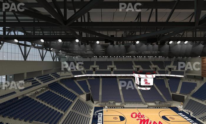 SJB Pavilion at Ole Miss - Section 205 Seat View