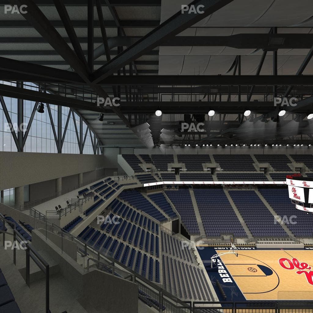 SJB Pavilion at Ole Miss - Section 206 Seat View