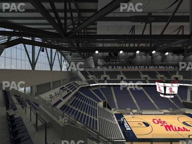 SJB Pavilion at Ole Miss - Section 206 Seat View