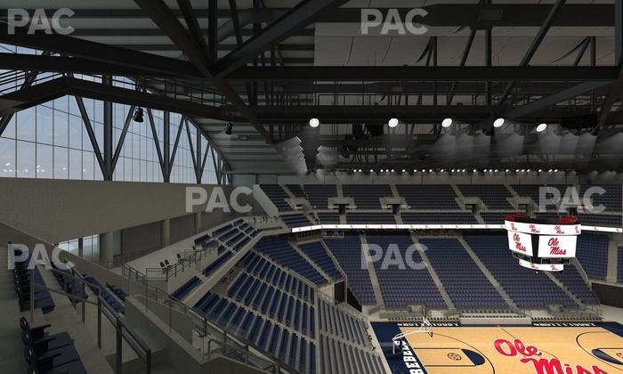 SJB Pavilion at Ole Miss - Section 206 Seat View