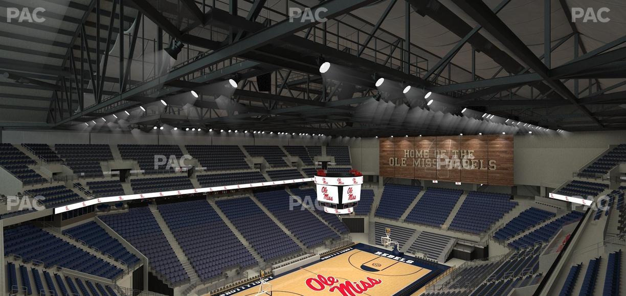 SJB Pavilion at Ole Miss - Section 207 Seat View