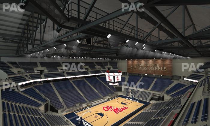 SJB Pavilion at Ole Miss - Section 207 Seat View