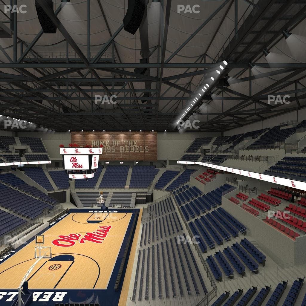SJB Pavilion at Ole Miss - Section 208 Seat View