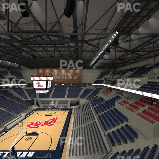 SJB Pavilion at Ole Miss - Section 208 Seat View