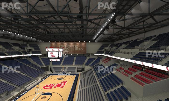 SJB Pavilion at Ole Miss - Section 208 Seat View