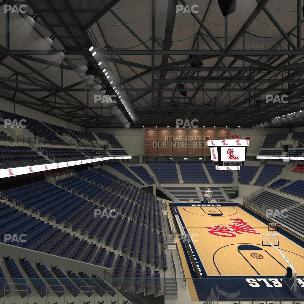 SJB Pavilion at Ole Miss - Section 210 Seat View