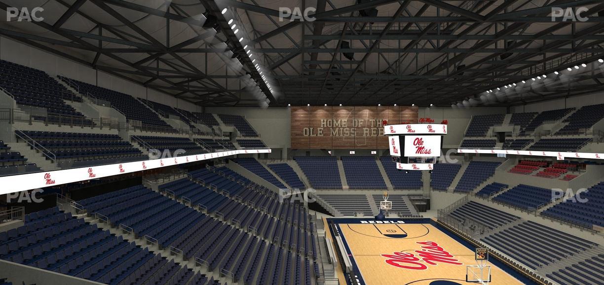 SJB Pavilion at Ole Miss - Section 210 Seat View