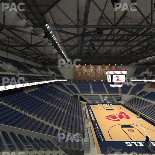 SJB Pavilion at Ole Miss - Section 210 Seat View