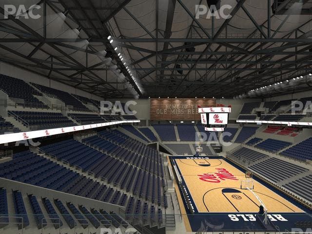 SJB Pavilion at Ole Miss - Section 210 Seat View