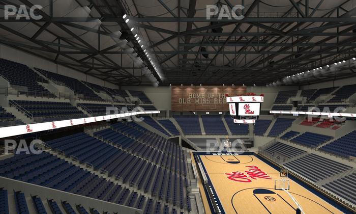 SJB Pavilion at Ole Miss - Section 210 Seat View