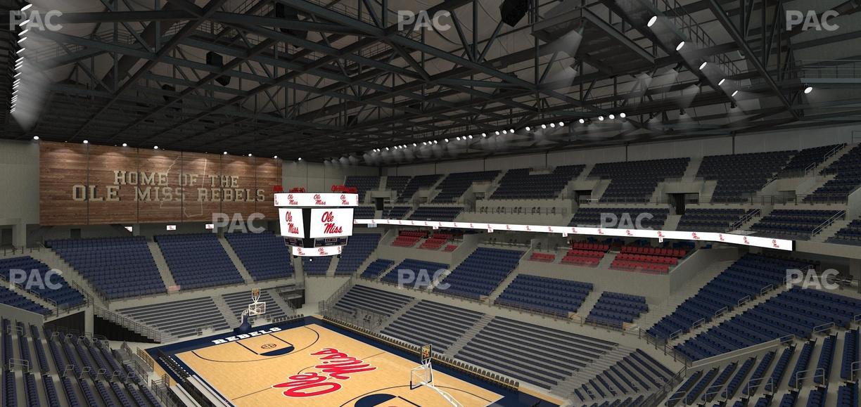 SJB Pavilion at Ole Miss - Section 211 Seat View