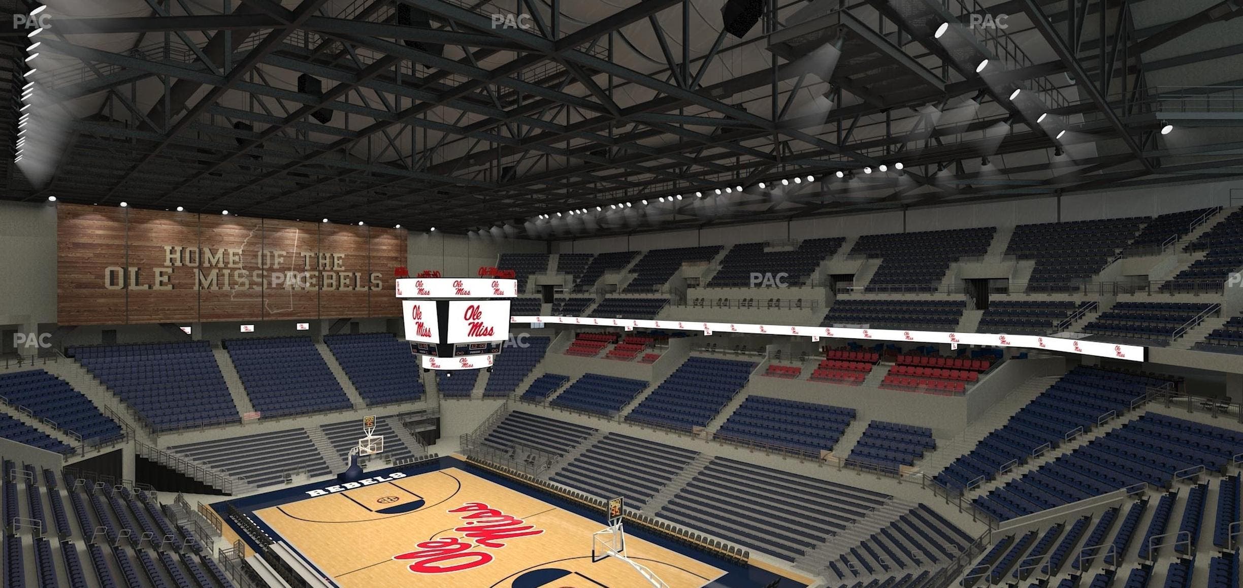 SJB Pavilion at Ole Miss - Section 211 Seat View