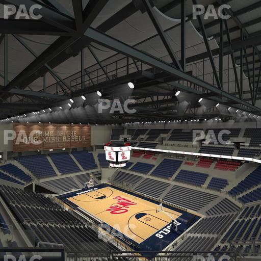 SJB Pavilion at Ole Miss - Section 212 Seat View