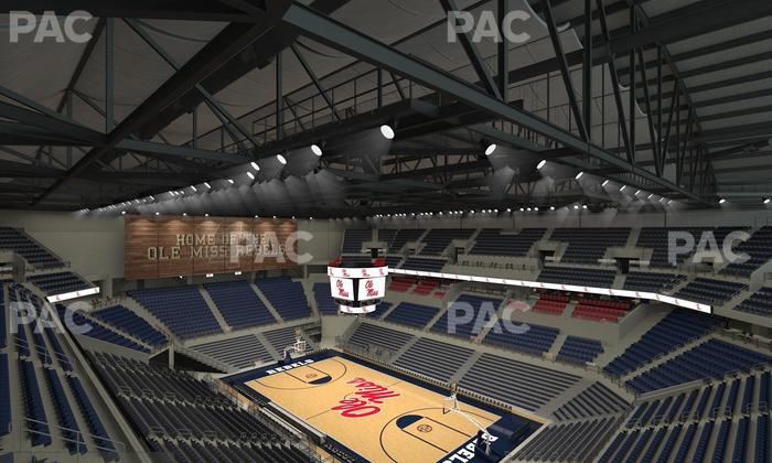 SJB Pavilion at Ole Miss - Section 212 Seat View