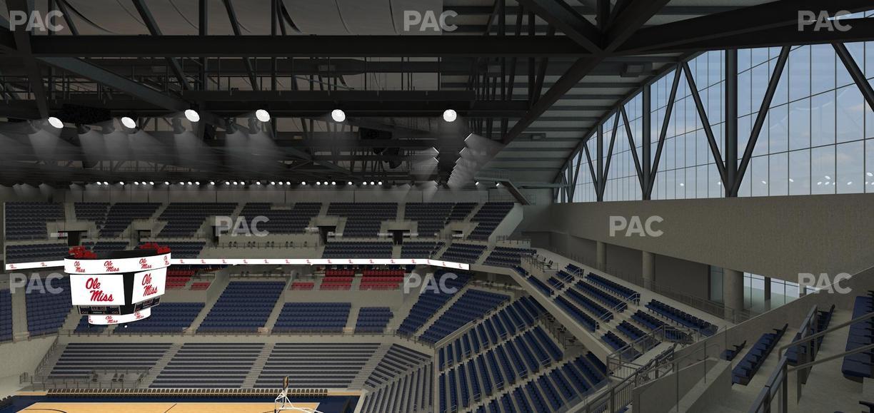 SJB Pavilion at Ole Miss - Section 213 Seat View