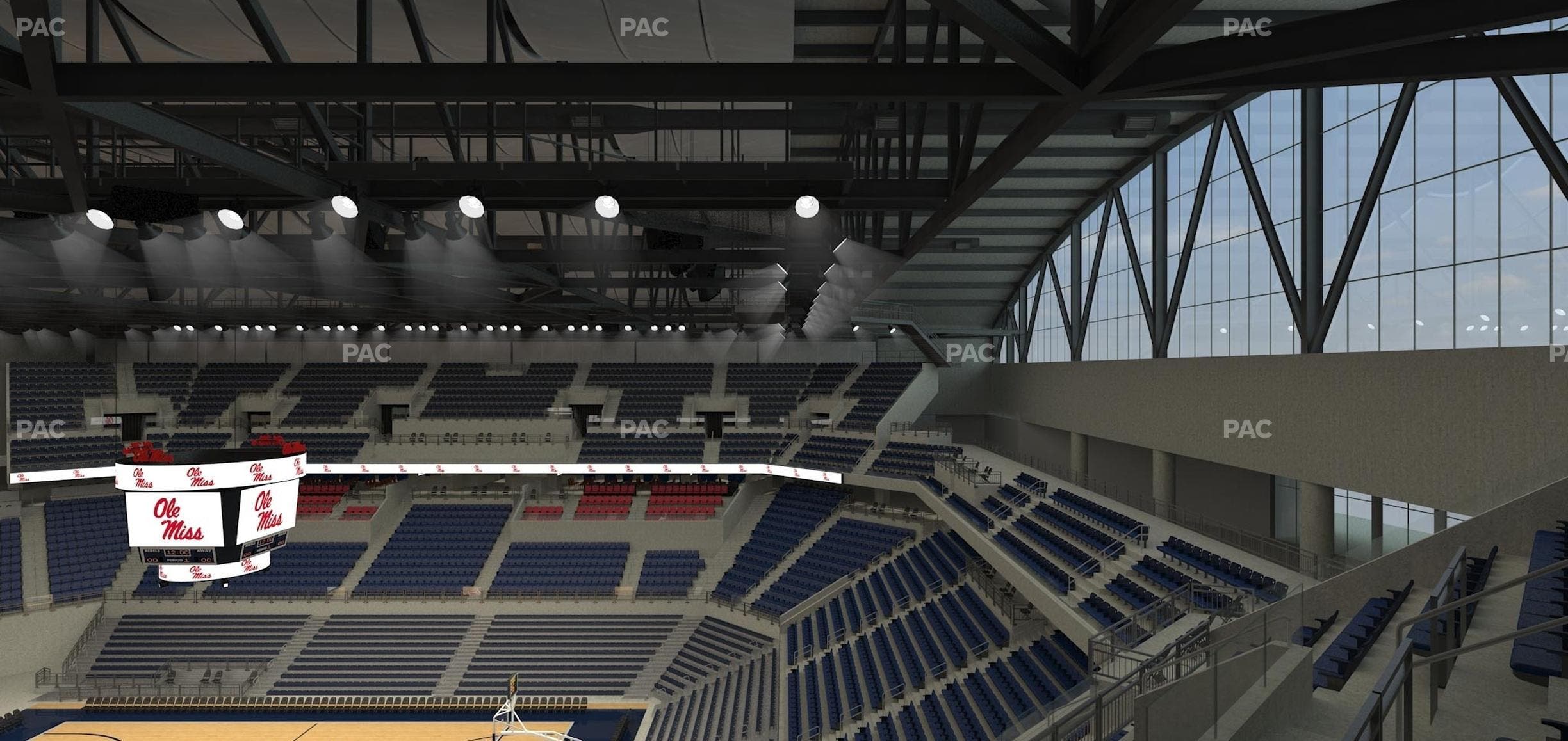SJB Pavilion at Ole Miss - Section 213 Seat View
