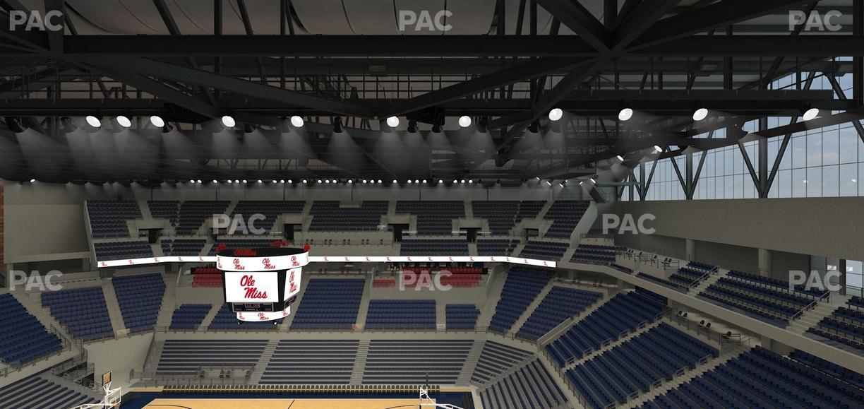 SJB Pavilion at Ole Miss - Section 214 Seat View