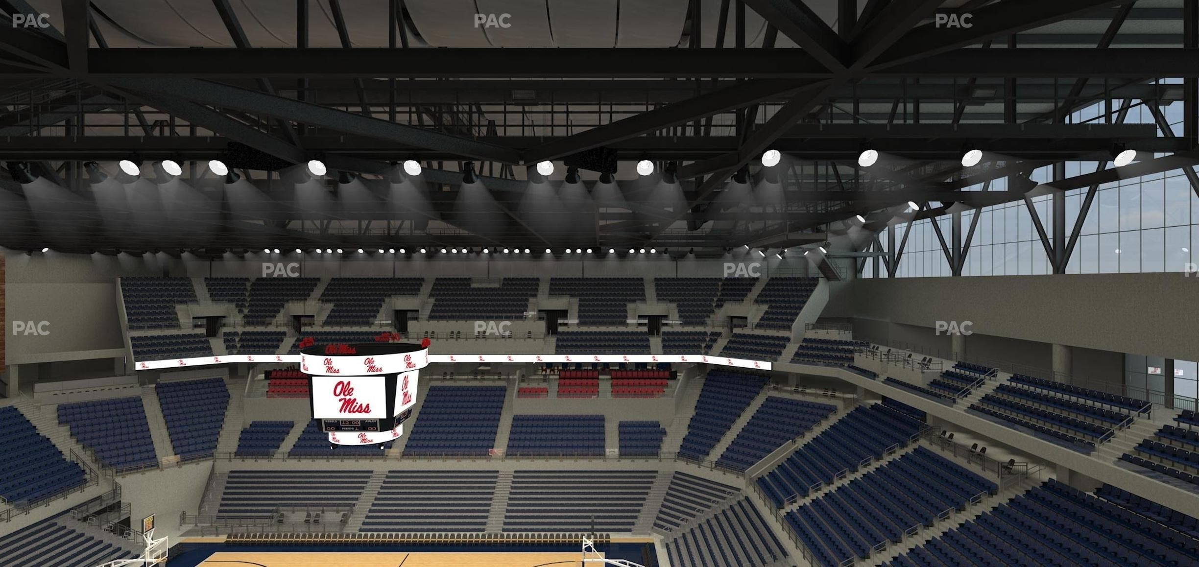 SJB Pavilion at Ole Miss - Section 214 Seat View