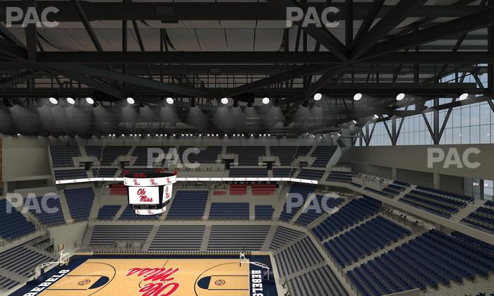 SJB Pavilion at Ole Miss - Section 214 Seat View