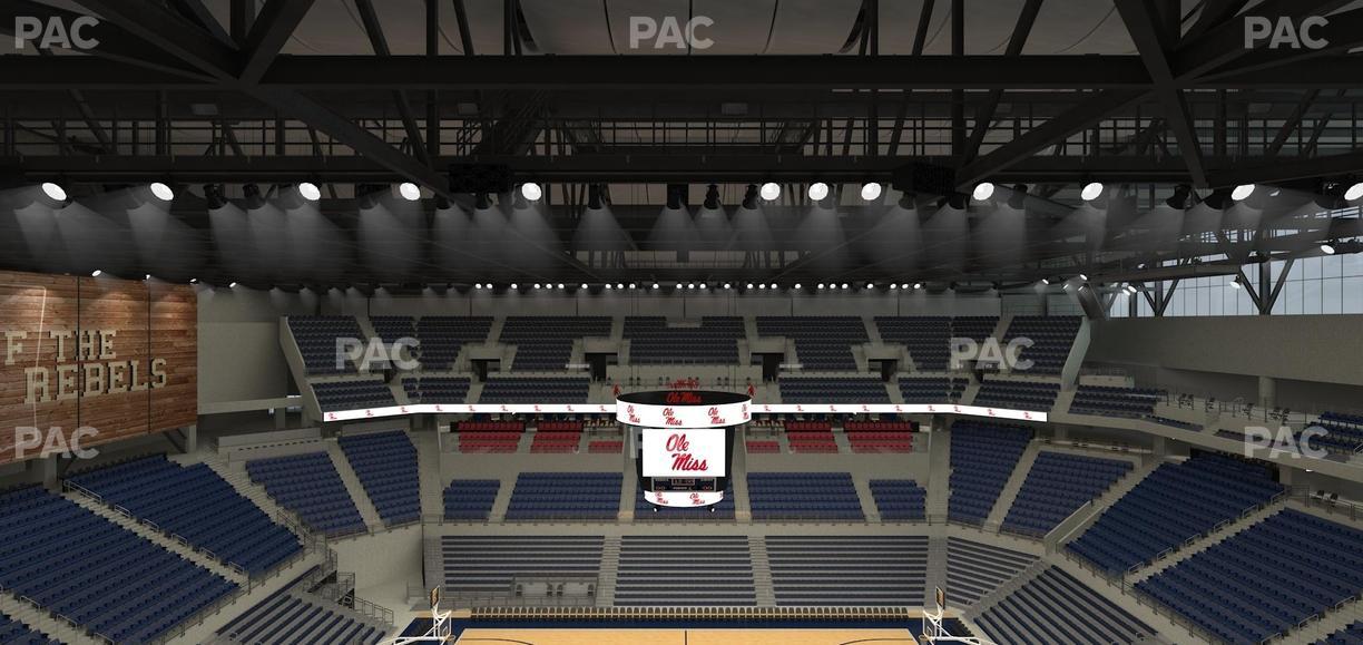 SJB Pavilion at Ole Miss - Section 215 Seat View