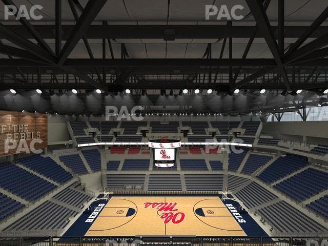 SJB Pavilion at Ole Miss - Section 215 Seat View