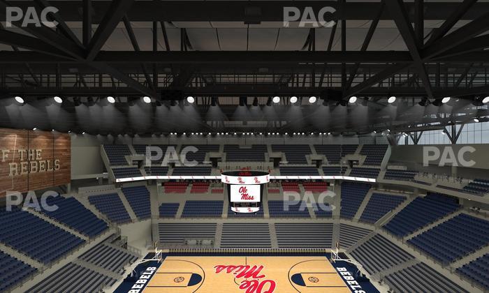 SJB Pavilion at Ole Miss - Section 215 Seat View
