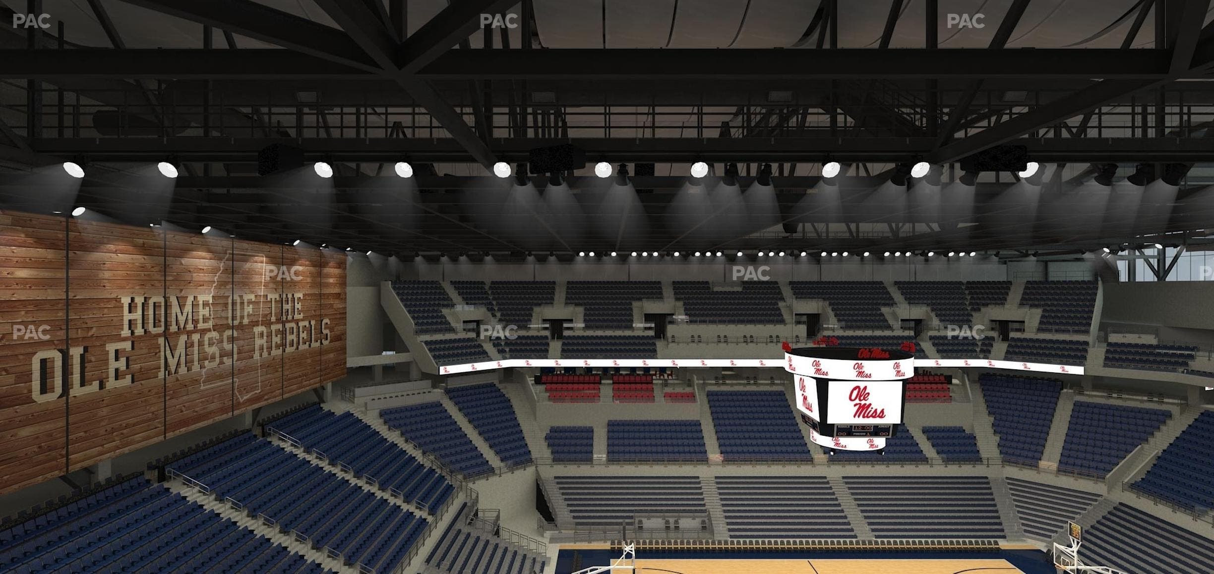 SJB Pavilion at Ole Miss - Section 216 Seat View