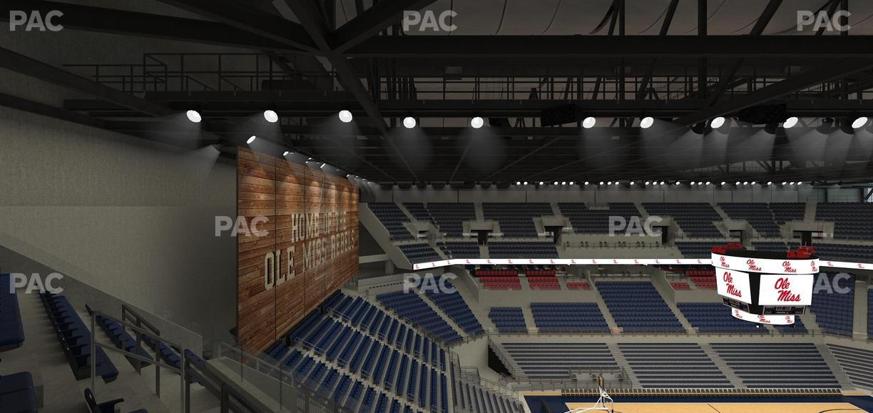 SJB Pavilion at Ole Miss - Section 217 Seat View