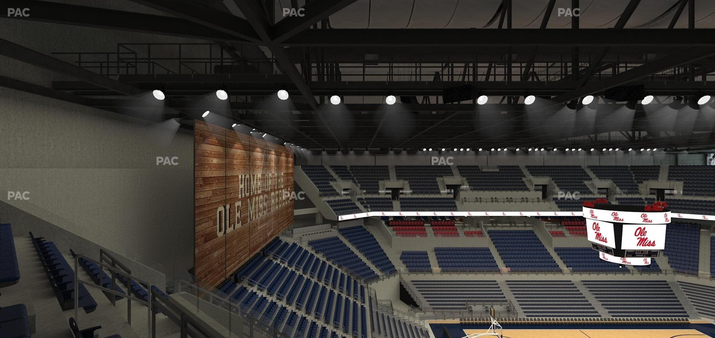 SJB Pavilion at Ole Miss - Section 217 Seat View