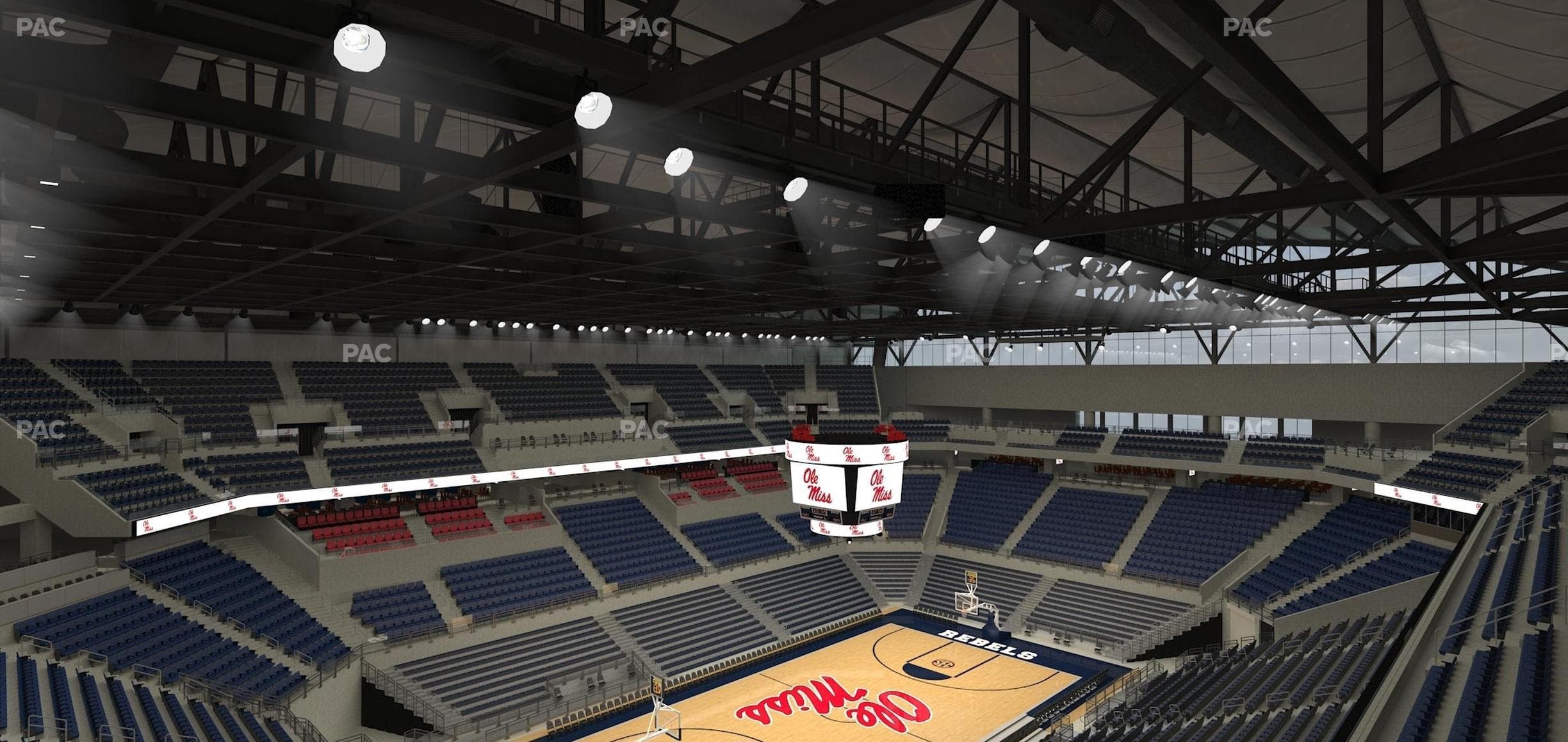 SJB Pavilion at Ole Miss - Section 218 Seat View