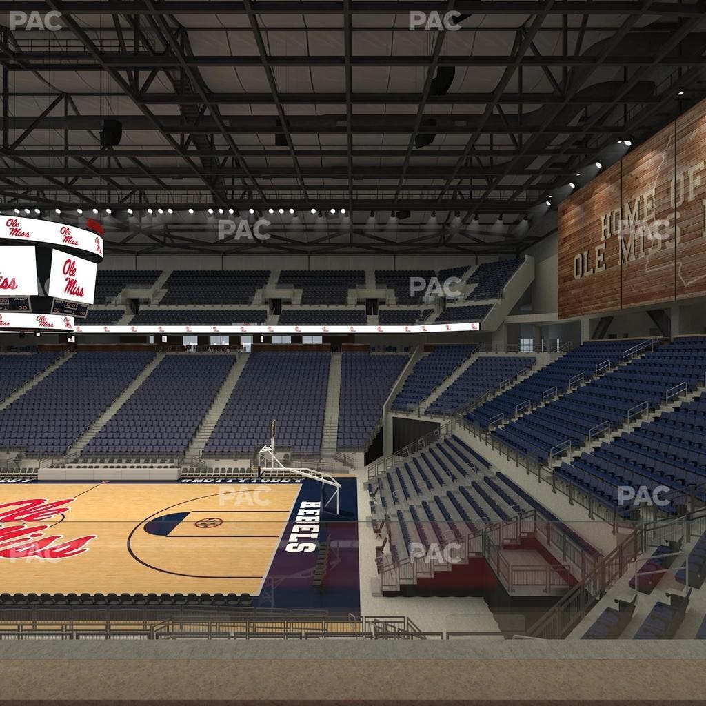 SJB Pavilion at Ole Miss - Section Aa 1 Seat View