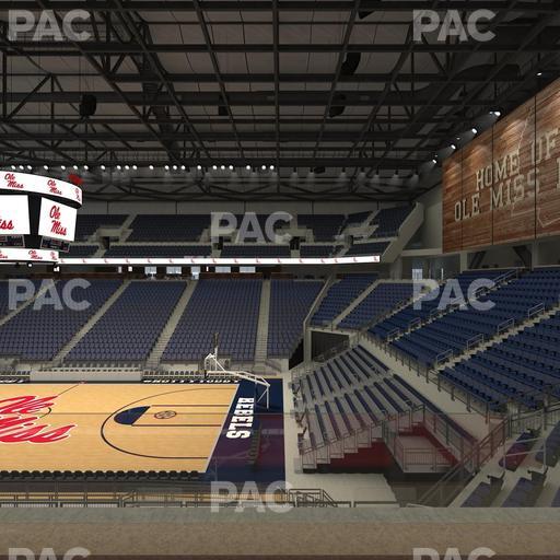 SJB Pavilion at Ole Miss - Section Aa 1 Seat View