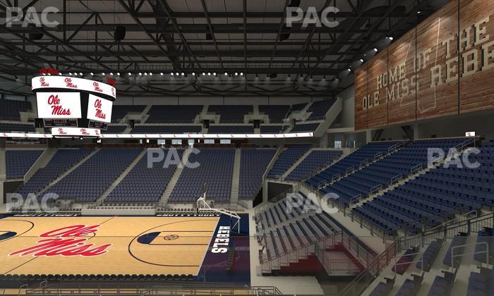 SJB Pavilion at Ole Miss - Section Aa 1 Seat View