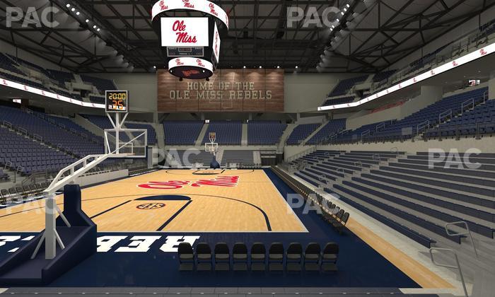 SJB Pavilion at Ole Miss - Section Aa 7 Seat View
